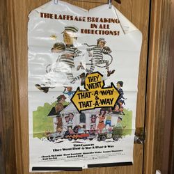 They Went That Away 1978 Movie Theater Poster (70)