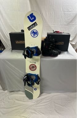 Snowboard Package With Boots and Bindings