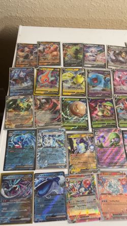 Pokemon ex and v lot