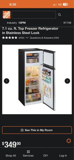 Vissani refrigerator NEW