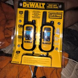 DeWalt Walkie Talkies 
