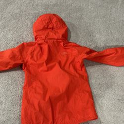 North Face Rain Jacket Women Size  S Red