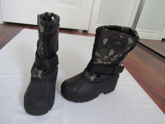 Boys Children's 13 Camouflage Snow Boots, Arctic Ridge