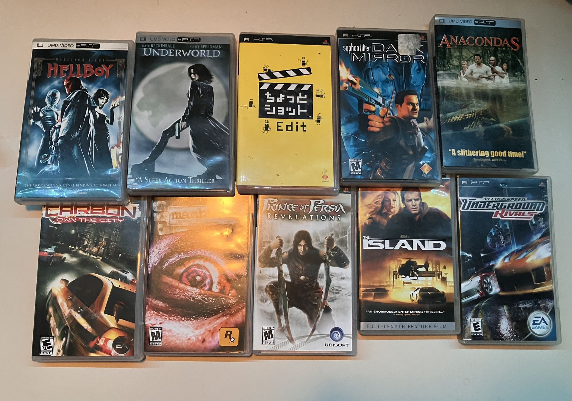 Psp Games & Movies