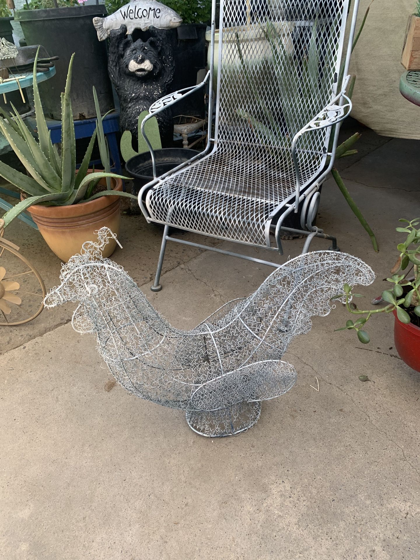 Metal Rooster 