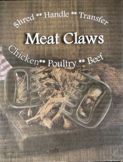 Meat Claws Meat Handler & Shredder, Black