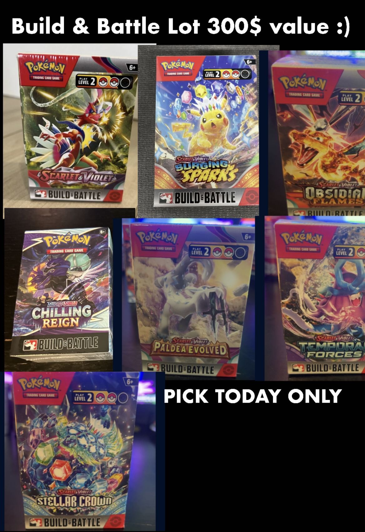 Pokémon Build And Battle Lot