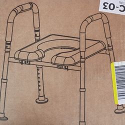 Raised Toilet Seat With Handles 