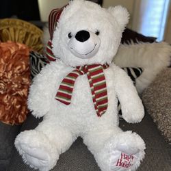 Happy Holidays Teddy Bear 