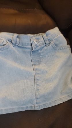 Girls 5t jean skirt
