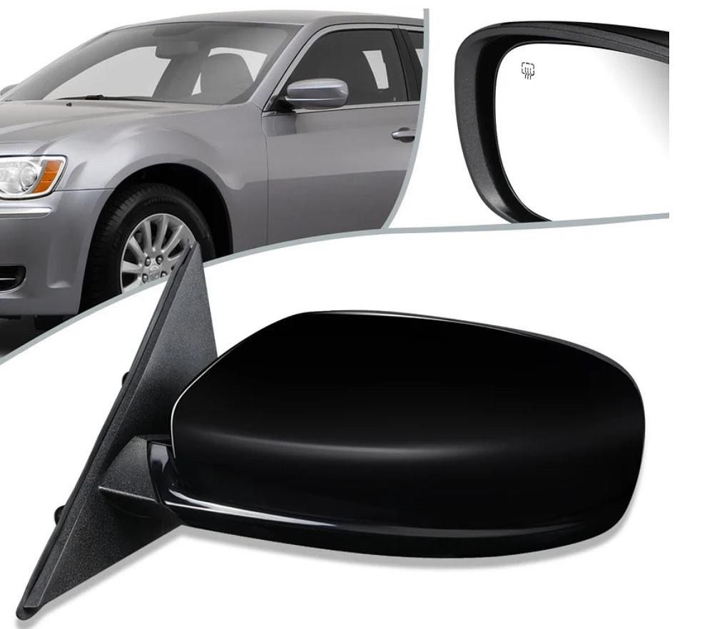 LA Zona Auto Parts 2011 to 2019 Chrysler 300 Left Driver Side Mirror Retrovisor Izquierdo Chofer Conductor Electric