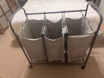 Triple Laundry Hamper