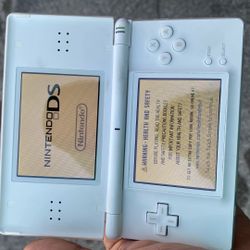 Nintendo Ds Lite White Works No Games 