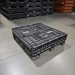 Collapsible Plastic Gaylord 45”x48”x34”