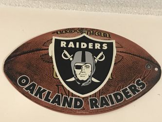Raider football poster