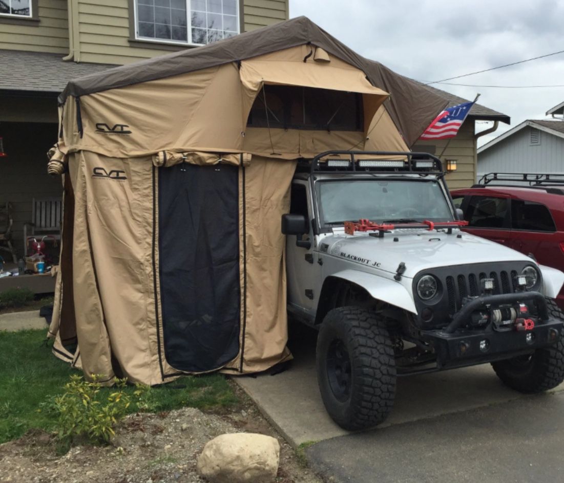 Off Road Trailer W/ CVT Mount Rainer Extended