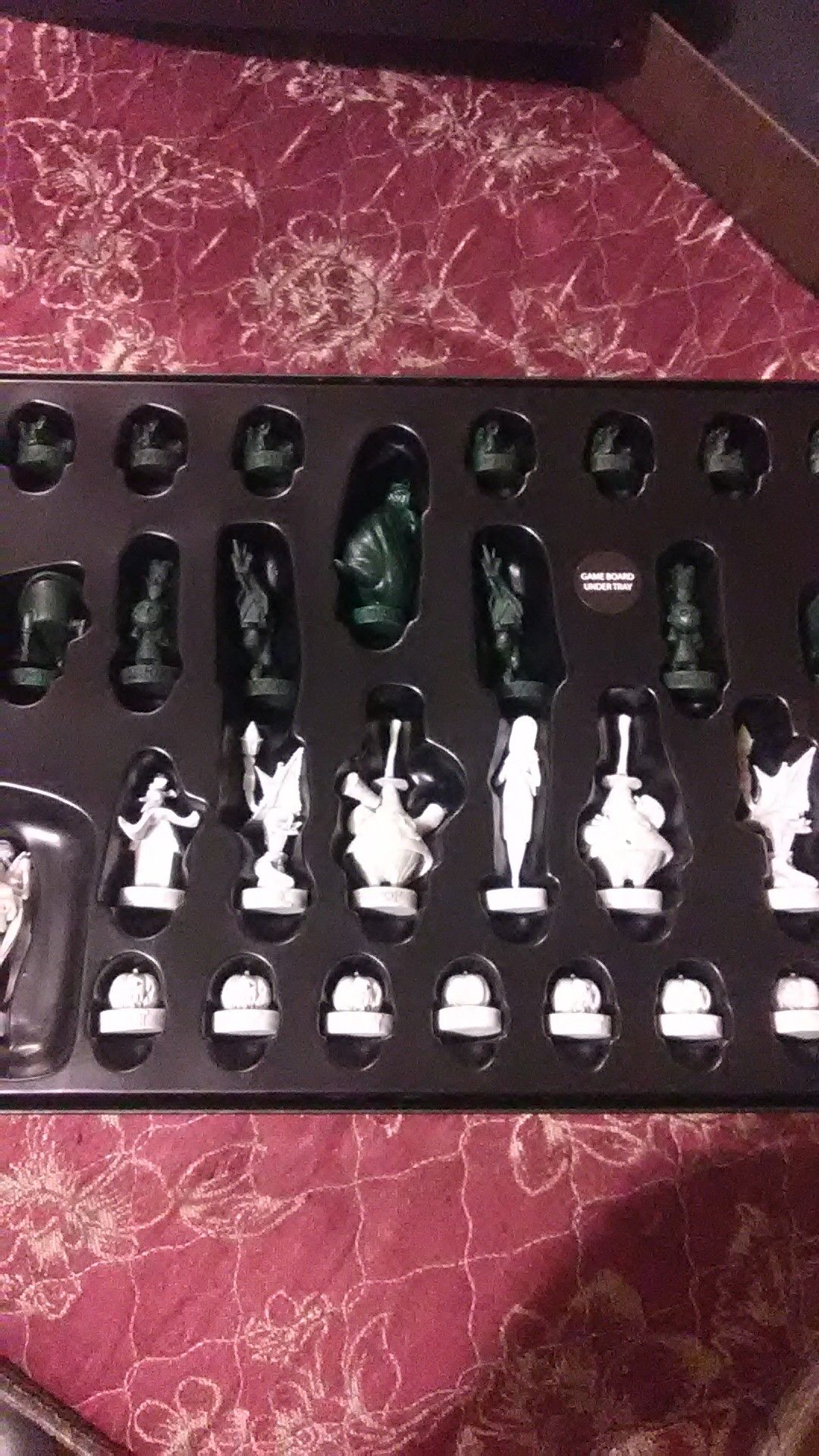 Nightmare Before Christmas chess set