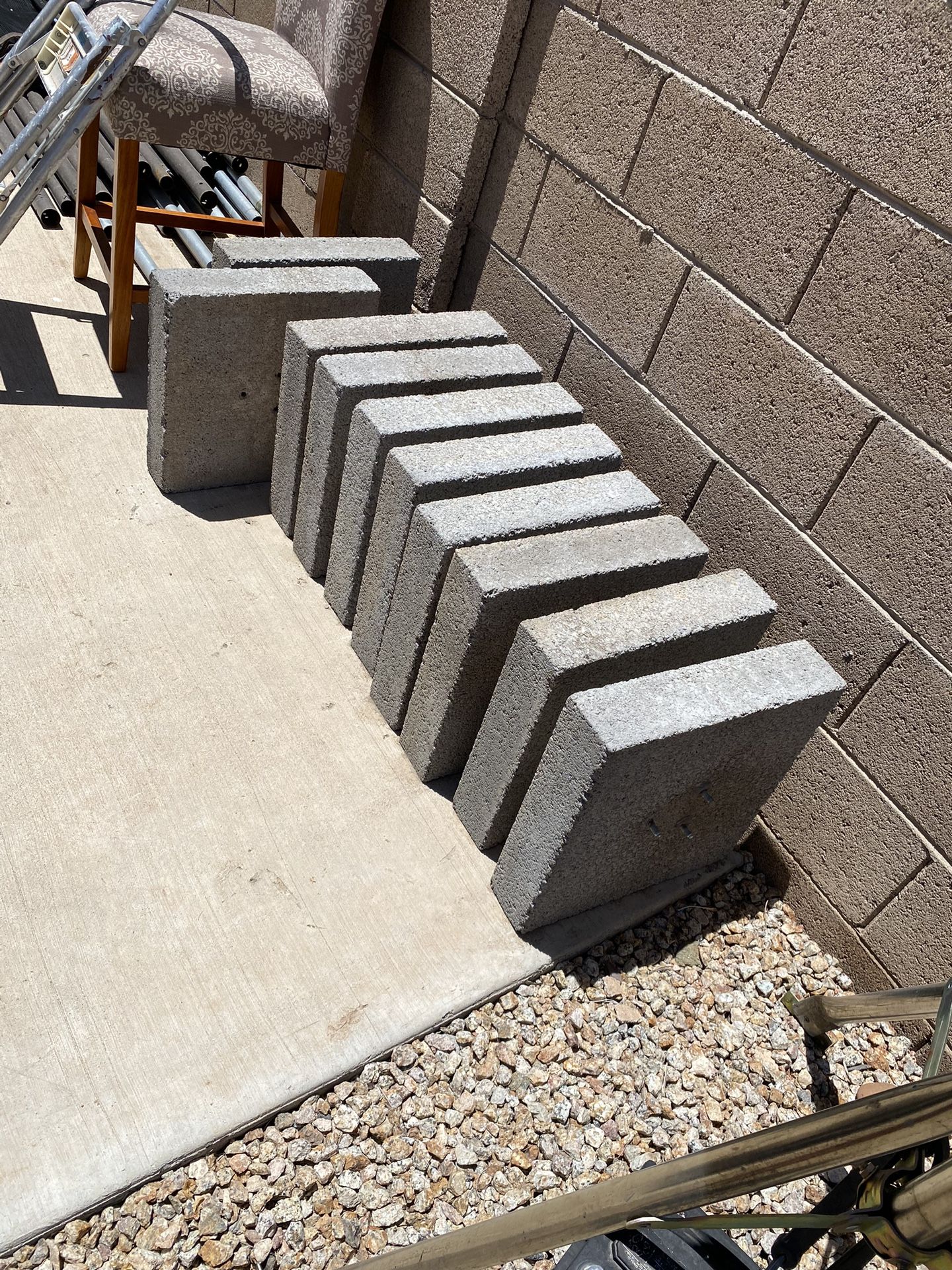 16x16x4 Concrete Pad Blocks FREE