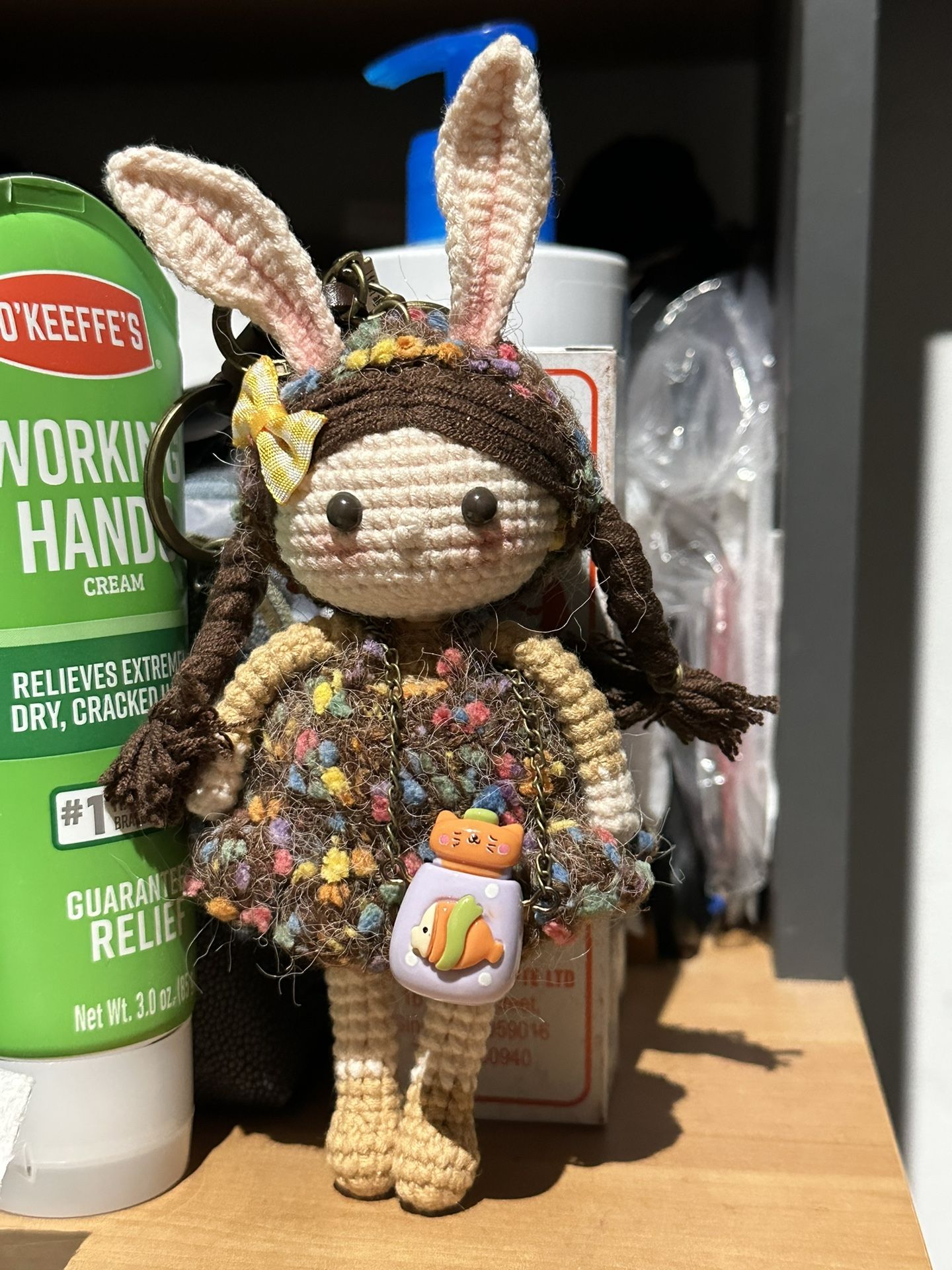 Bunny Rabbit Girl Crochet Doll