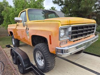 77 CHEVY PICK-UP/SHORT BED