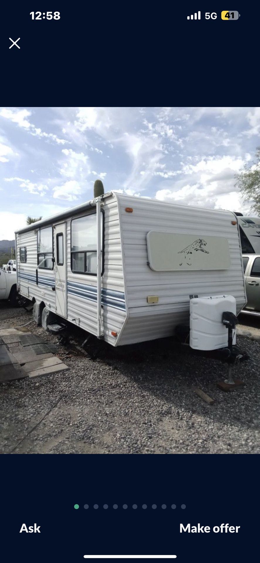 Travel Trailer 1995 Coachman Catalina Lite 24ft