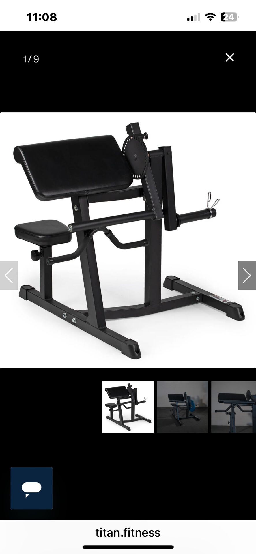 Titan Bicep And Tricep Machine 