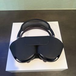 Apple AirPods Max 1st Gen Space Grey Case and Box