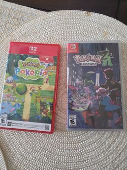 Pokemon pokopia and pokemon legends z - a