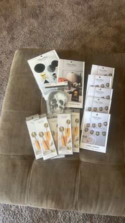 Martha Stewart Halloween Pirate Party Paper Decor Lot