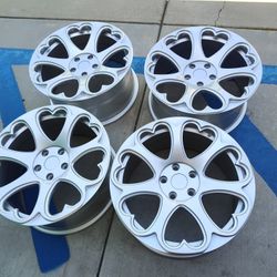 18x8.5+38 New Wheels 5x114.3 No Tires 