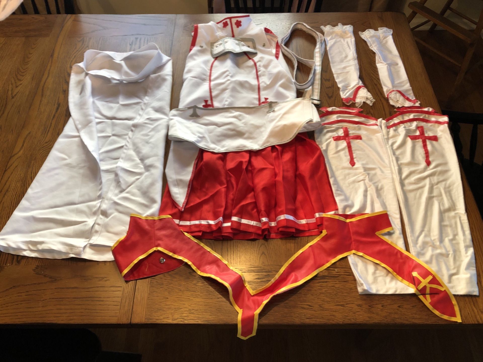 Asuna cosplay costume