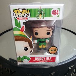 BRAND NEW BUDDY THE ELF CHASE FUNKO IN POP PROTECTOR