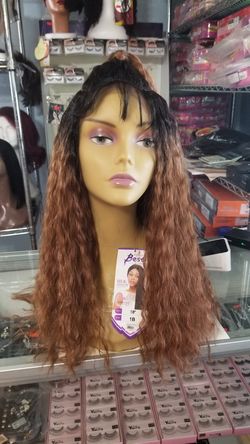 Synthetic Lace Front & Heat Safe Wig RJ1 R27.