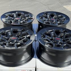 17" Wheels Rims TRD PRO Toyota 4Runner Tacoma Tundra Sequoia Chevrolet Silverado GMC Sierra GX Tires