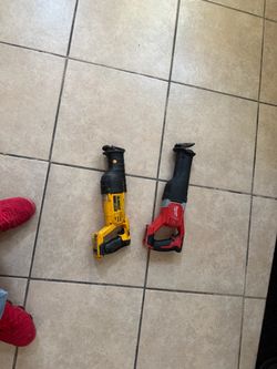 DEWALT/MILWAUKEE SAWZAW $$$150$$ BOTH