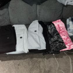 Fb county 4 shorts and 2 sweatpants together medium