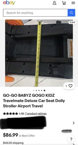 Go Go Babyz Travelmate/travel Seat