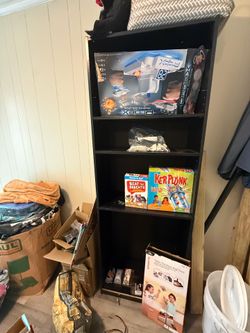 Free! Bookshelf and games