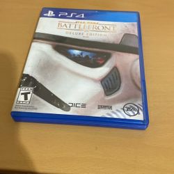 Star Wars battlefront deluxe edition for the PS4