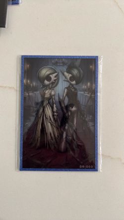 Pokemon Dark ArtBoard. Gardevoir (left) and Gallade (right) in a gothic, stitched-doll style.