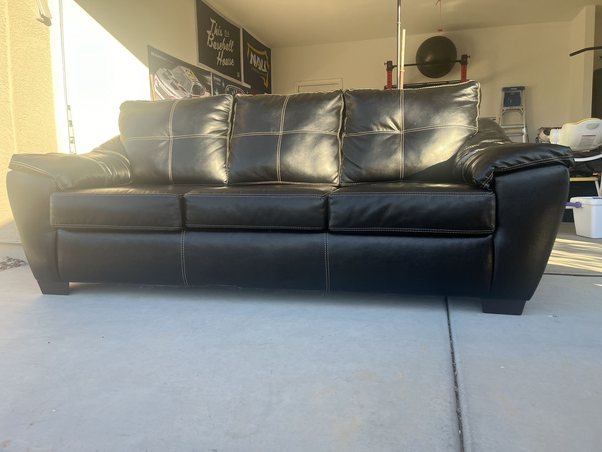 Black couch - Or Best Offer