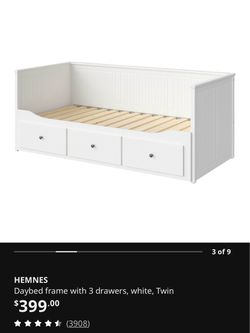 IKEA Daybed w/3 Drawers