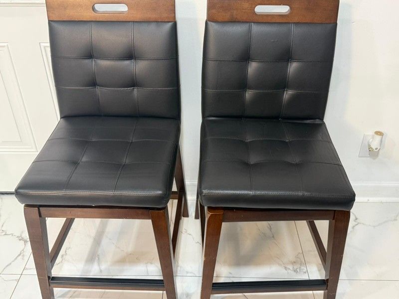 Julian Place Chocolate High Bar Stool