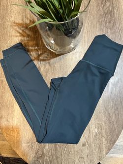 Lululemon Wunder Train High-Rise Crop 23” in Teal Size 0 NWOT
