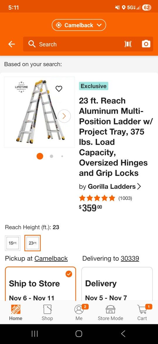Multi-position Ladder