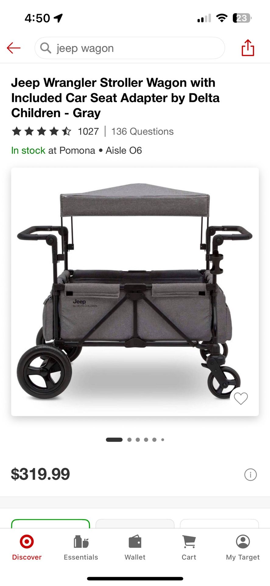 Jeep Wagon Stroller