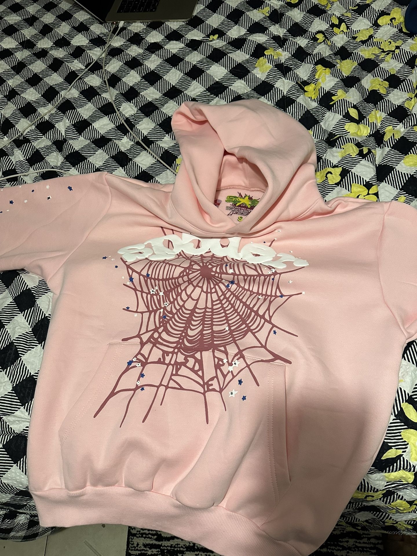 SP5DER hoodie “pink”