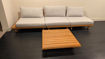 Outdoor furniture set brand new. Teak Wood