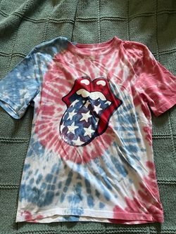 Rolling Stones Tie-Dye Graphic T-Shirt