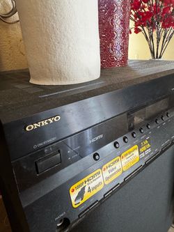 Onkyo amplifier rTX-SR606